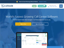 Tablet Screenshot of calltools.com